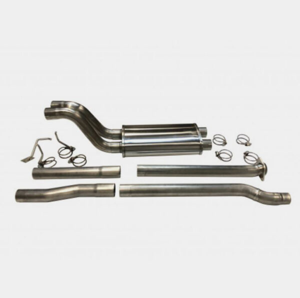 SPD 304SS 3 in. Muffler Upgrade & Mid-Pipes: 17-20 Raptor SuperCrew - Image 2
