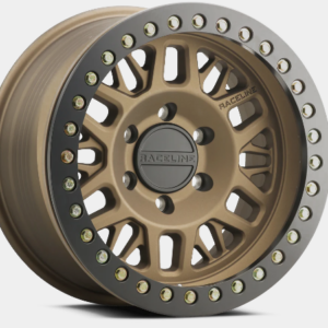 RT951BZ Ryno Cast Beadlock - Textured Bronze w/ Black Beadlock Ring