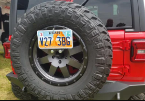 JL License Plate Mount