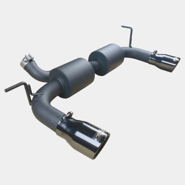 Injen Dual Exhaust System (Black) - SES5004BLK - Image 2