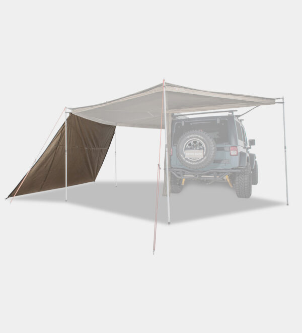 Batwing Tapered Zip Extension With Door