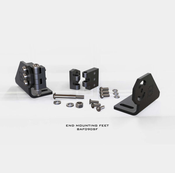 Morimoto-2Banger-Bar-End Mounting Feet (BAF090SF)