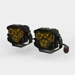 Morimoto 4Banger HXB LED Pods (Combo / Yellow) (BAF010)