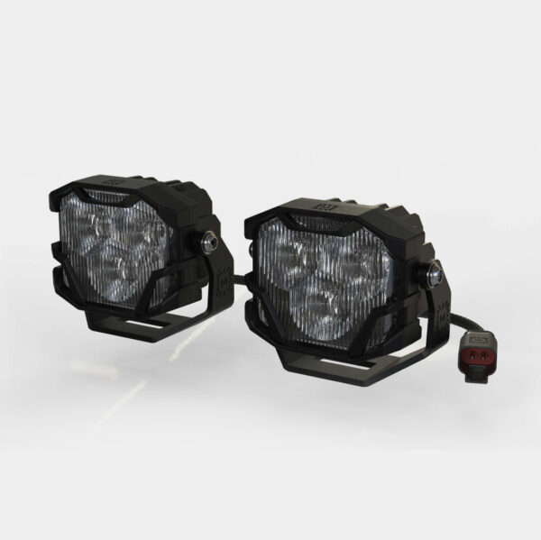 Morimoto 4Banger NCS LED Pods (SAE Wide/White)(Set) BAF005