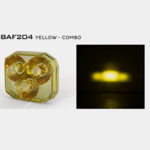 Morimoto 4Banger Replacement Lens (Yellow/Combo) (BAF204)
