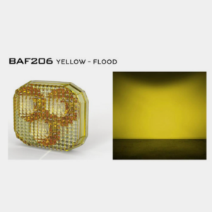 Morimoto 4Banger Replacement Lens (Yellow/Flood) (BAF206)