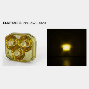 Morimoto 4Banger Replacement Lens (Yellow/Spot) (BAF203)