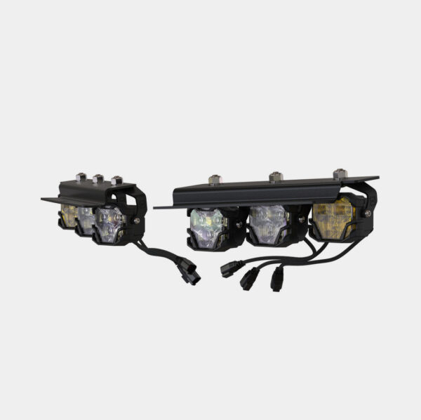 Morimoto 4Banger Triple Fog Kit: 2021+ Bronco (brackets only) (BAF069) - Image 3