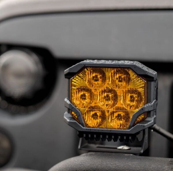 Morimoto BBanger HXB LED Pod-Amber DRL/Com/Yel-Each (BAF125) - Image 6
