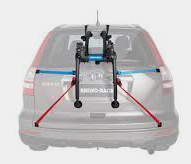 Rhino Nexus RBC049 Clip On 3 Bike Carrier