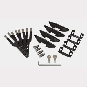 Rhino-Rack Stealthbar Hardware Kit Stealthbar Hardware Kit (Short Strap / Custom Rubber)