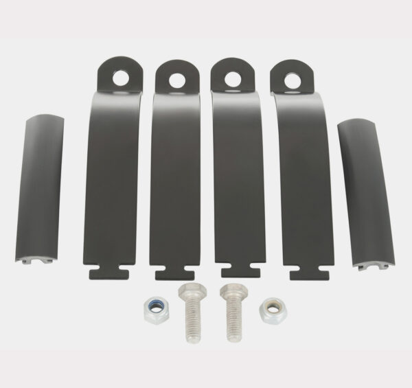 Rhino Rack Vortex Pipe Clamps (100mm/4inches)