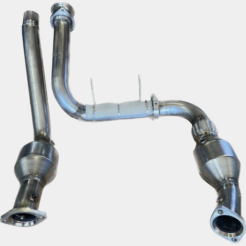 SPD 2021 - 2023 GEN3 Ford 3.5L Raptor Alpha Catted Downpipes