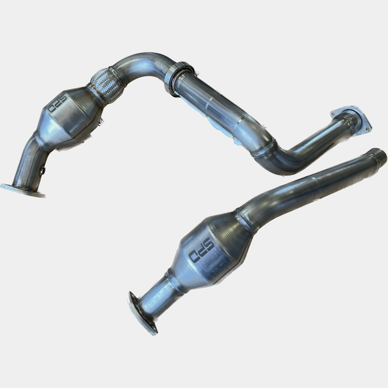 SPD 2021 - 2023 GEN3 Ford 3.5L Raptor Alpha Catted Downpipes - Image 4