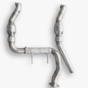 CVF Stainless Steel Downpipes with Built-In Turbo Adapters 2017-20 3.5 Eco-boost F-150 Raptor
